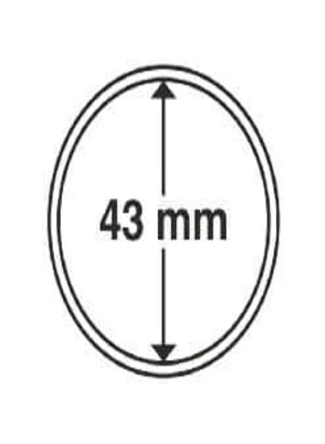 Leuchtturm Lighthouse Round Coin Capsules | Inner Diameter 43 | Pack of 10 - Image 3